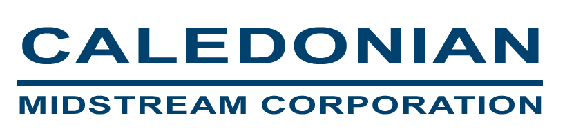 Caledonian Midstream Corporation - Logo (Text only - Blue)